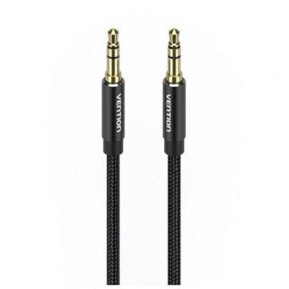 Cable estéreo vention bawbj/ jack 3.5 macho - jack 3.5 macho/ 5m/ negro