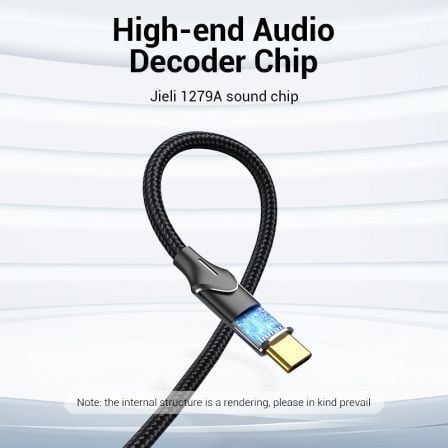 Cable conversor vention bguhg/ 2x rca macho - usb tipo-c macho/ 1.5m/ gris
