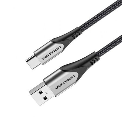 Cable usb 2.0 tipo-c vention codhf/ usb macho - usb tipo-c macho/ 480mbps/ 1m/ gris