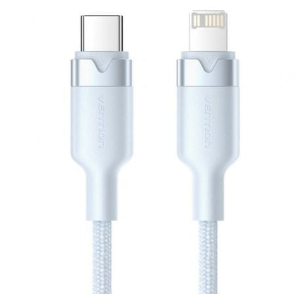 Cable usb tipo-c lightning vention lalsh/ usb tipo-c macho - lightning macho/ 27w/ 480mbps/ 2m/ azul