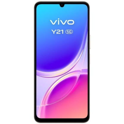 Smartphone Vivo Y21 4GB/ 256GB/ 6.74"/ 5G/ Oro/ Incluye Cargador + Auriculares