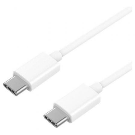 Cable usb 2.0 tipo c xiaomi sjv4108gl/ usb tipo-c macho - usb tipo-c macho/ 1.5m/ blanco