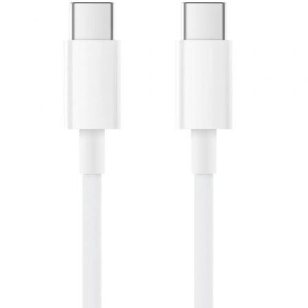 Cable usb 2.0 tipo c xiaomi sjv4108gl/ usb tipo-c macho - usb tipo-c macho/ 1.5m/ blanco