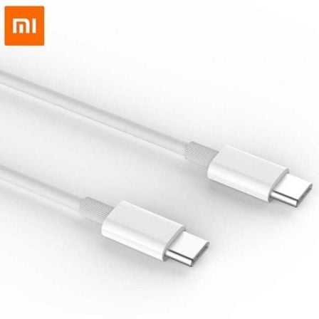 Cable usb 2.0 tipo c xiaomi sjv4108gl/ usb tipo-c macho - usb tipo-c macho/ 1.5m/ blanco