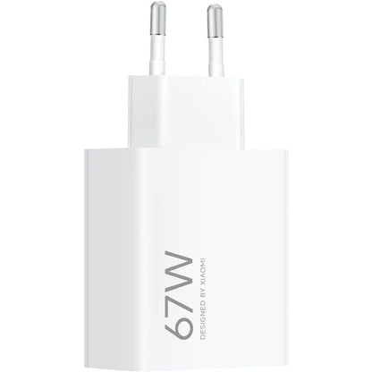 Cargador de Pared Xiaomi 67W HyperCharge (Type-A)/ 1xUSB/ 67W
