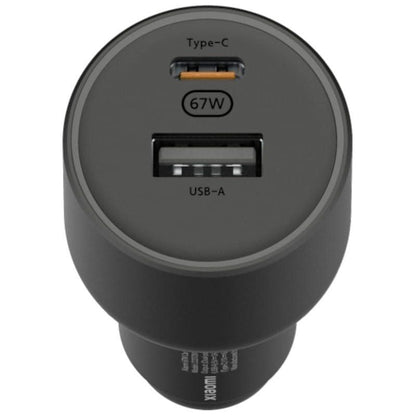 Cargador de Coche Xiaomi 67W USB-A Tipo-C/ 1xUSB-A/ 1xUSB Tipo-C/ 67W