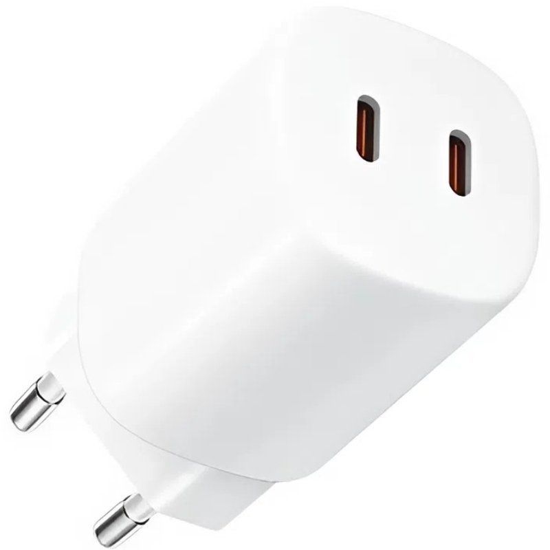 Cargador de Pared Xiaomi 45W Nano Turbo Charging Power Adapter/ 2xUSB Tipo-C/ 45W