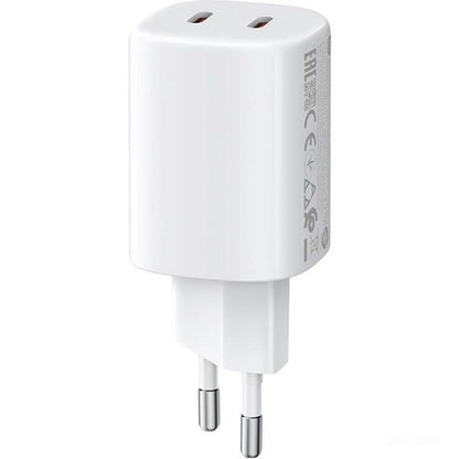 Cargador de Pared Xiaomi 45W Nano Turbo Charging Power Adapter/ 2xUSB Tipo-C/ 45W