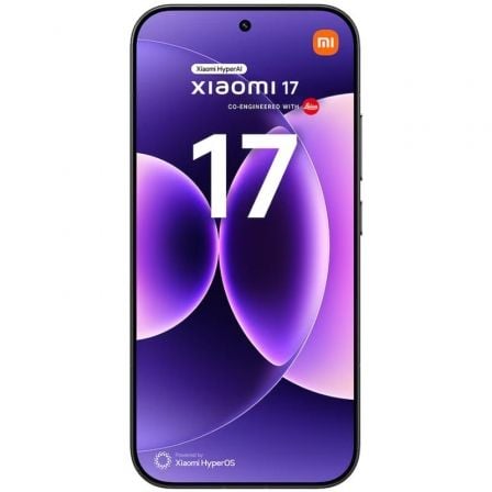 Smartphone Xiaomi 17 12GB/ 512GB/ 6.3"/ 5G/ Negro