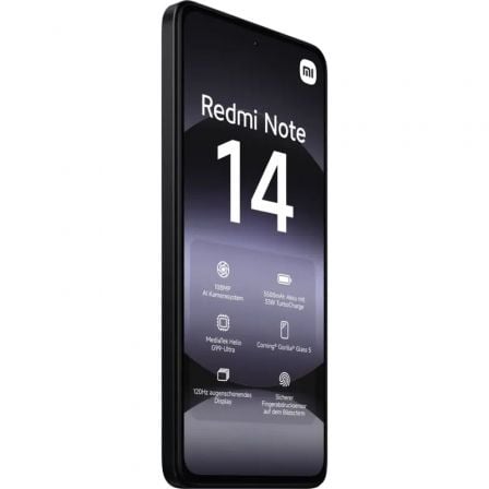 Smartphone Xiaomi Redmi Note 14 6GB/ 128GB/ 6.67"/ Negro