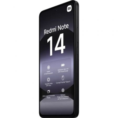 Smartphone Xiaomi Redmi Note 14 6GB/ 128GB/ 6.67"/ Negro