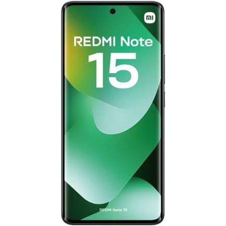 Smartphone Xiaomi Redmi Note 15 8GB/ 256GB/ 6.77"/ Negro