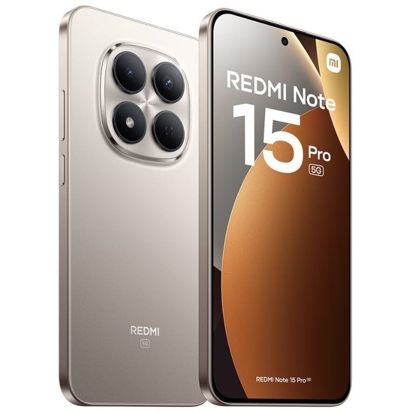 Smartphone Xiaomi Redmi Note 15 Pro 12GB/ 512GB/ 6.83"/ 5G/ Titanio