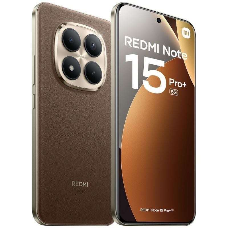 Smartphone Xiaomi Redmi Note 15 Pro Plus 8GB/ 256GB/ 6.83"/ 5G/ Marrón