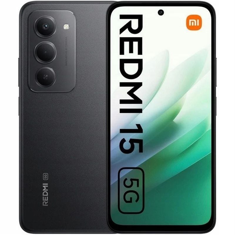 Smartphone Xiaomi Redmi 15 4GB/ 128GB/ 6.9"/ 5G/ Negro