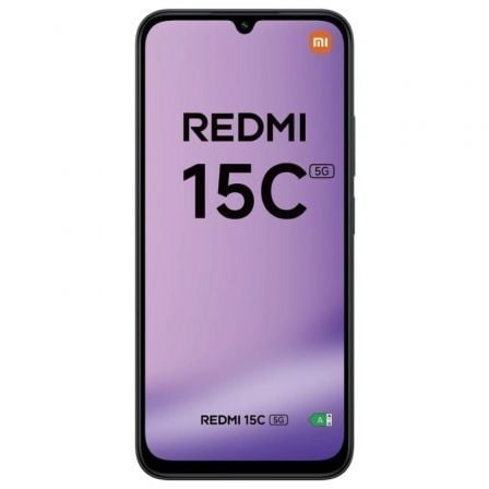 Smartphone Xiaomi Redmi 15C 4GB/ 128GB/ 6.9"/ 5G/ Negro